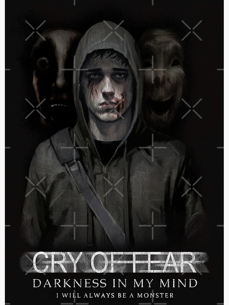 Cry of Fear Simon Henriksson hoodie Grunge print Poster for Sale by  Ronnius