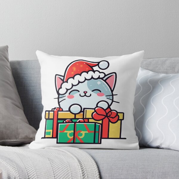 Item preview, Lovely Cute Kitty with Christmas gifts designed and sold by Arun Fernando.
