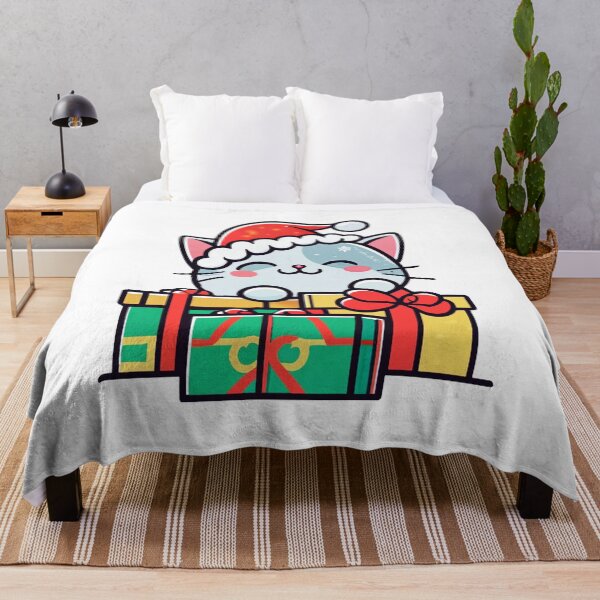 Item preview, Lovely Cute Kitty with Christmas gifts designed and sold by Arun Fernando.