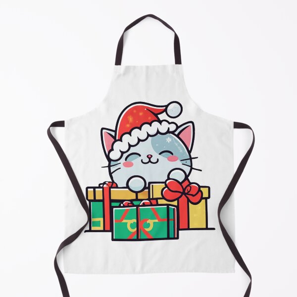 Item preview, Lovely Cute Kitty with Christmas gifts designed and sold by Arun Fernando.
