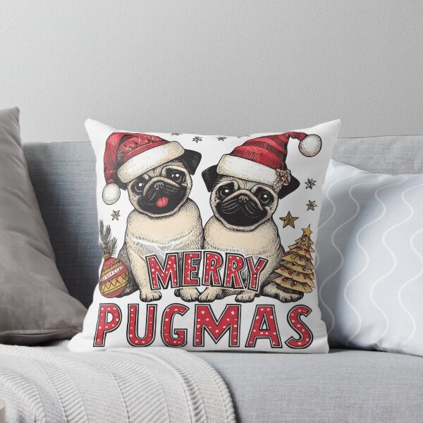 Item preview, Pawsome Pugmas Joy: Unleash The Cuteness designed and sold by Sandydesign.