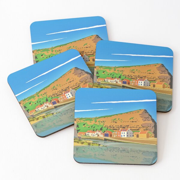Item preview, Staithes, North Yorkshire Coast designed and sold by Richard O'Neill Art.