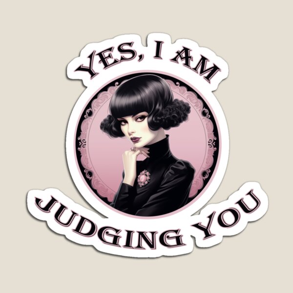 Item preview, Hollywood Goth - Sí, te estoy juzgando designed and sold by StyleCut.