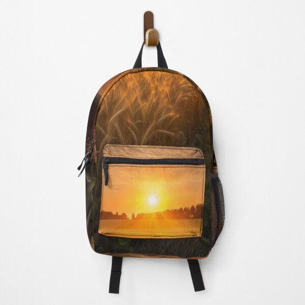 Item preview, the sun rising over the wheat field designed and sold by AndrewWorld.