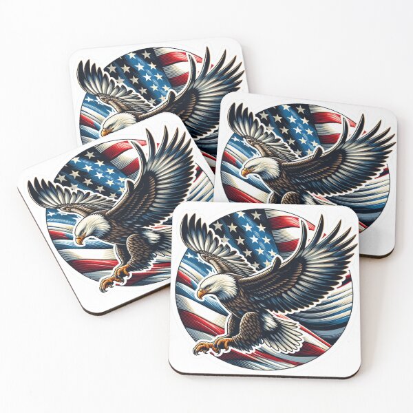 Item preview, Patriotic USA Eagle designed and sold by NeatSplash.