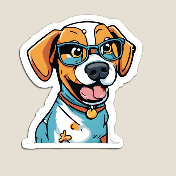 Aperçu de l'œuvre Conception de chien coloré créée et vendue par VisualMotivator.