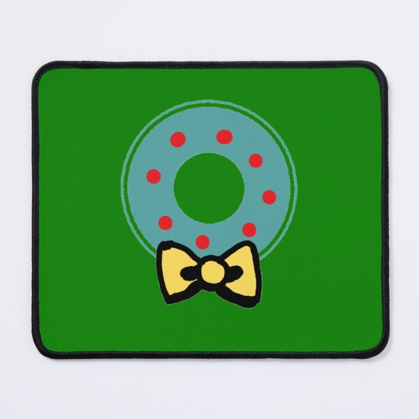 Item preview, Green and Red Holiday Christmas Wreath designed and sold by GrudleBay.