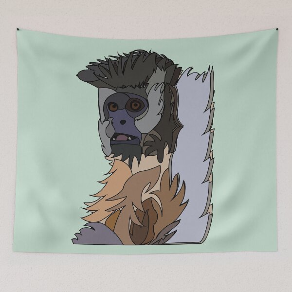 Item preview, Capuchin Monkey Art designed and sold by Nisha Prabhu.
