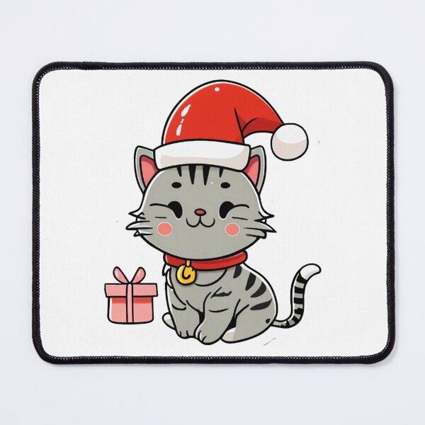 Item preview, Lovely Cute Kitty with Christmas gifts designed and sold by Arun Fernando.