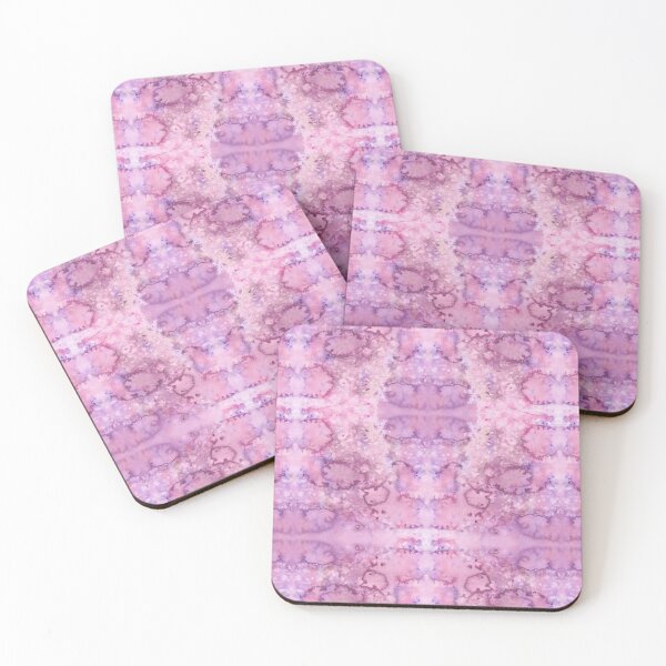 Item preview, Shades of Purple Liquid Paint - Watercolor Rain Painting Mirror Pattern designed and sold by GenAumonier.