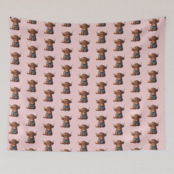 Item preview, Cute Highland cow designed and sold by Nolan6.