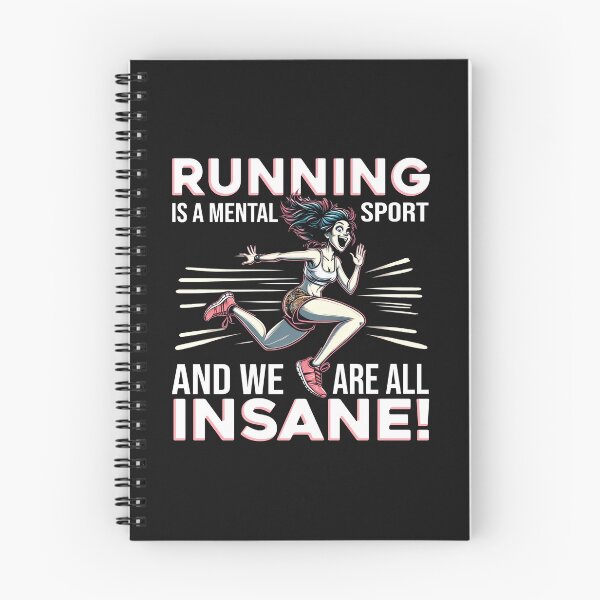 Item preview, Running is a mental sport and we are all insane! designed and sold by PictoParade.