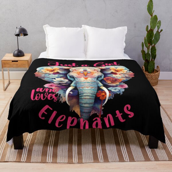 Item preview, Just a girl who loves Elephants designed and sold by PrettyPittie Shop.
