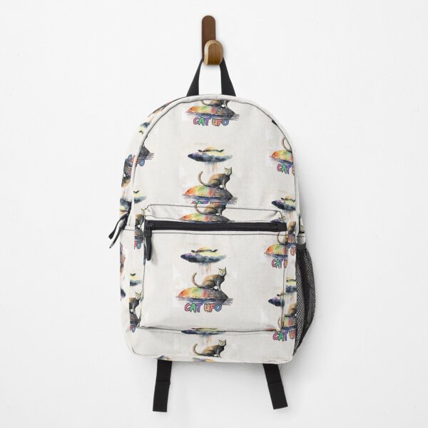 Item preview, Cat Ufo Watercolour Decor and Gift Collection designed and sold by Sitred123.