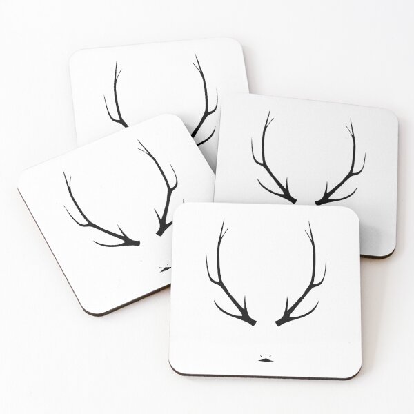 Item preview, Minimal reindeer designed and sold by blursbyai.