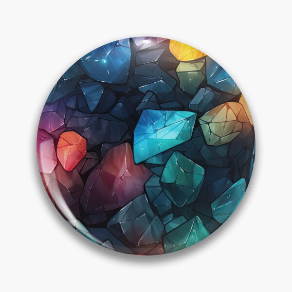 Item preview, Colorful Gemstones Pattern designed and sold by venomNL.