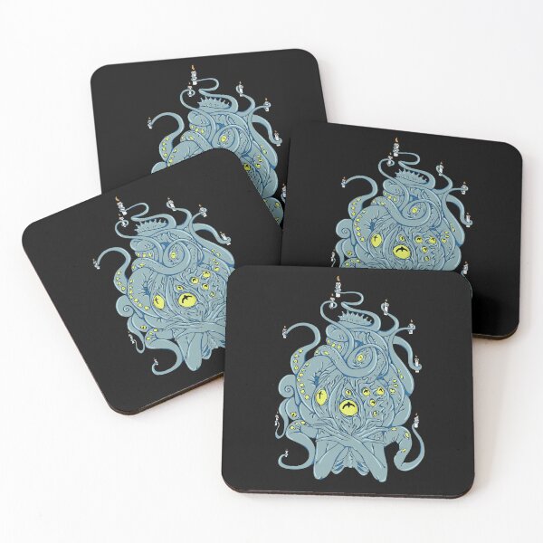 Aperçu de l'œuvre Menorah surnaturelle créée et vendue par Chaos Bound Designs.
