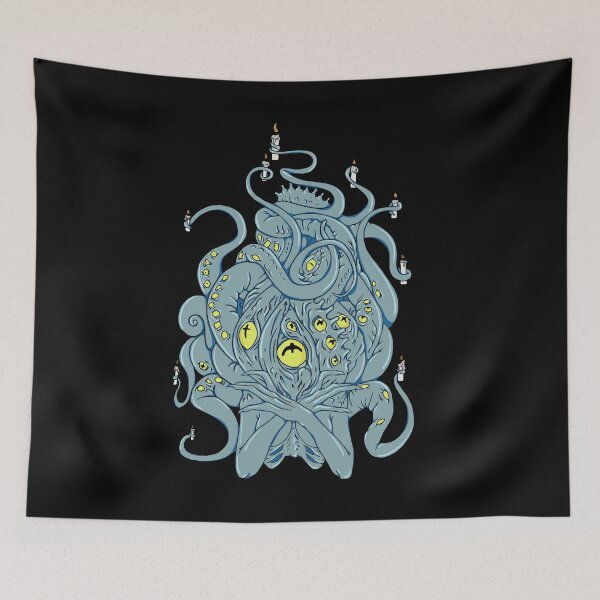 Artikelvorschau, Unheimliche Menora entworfen und verkauft von Chaos Bound Designs.