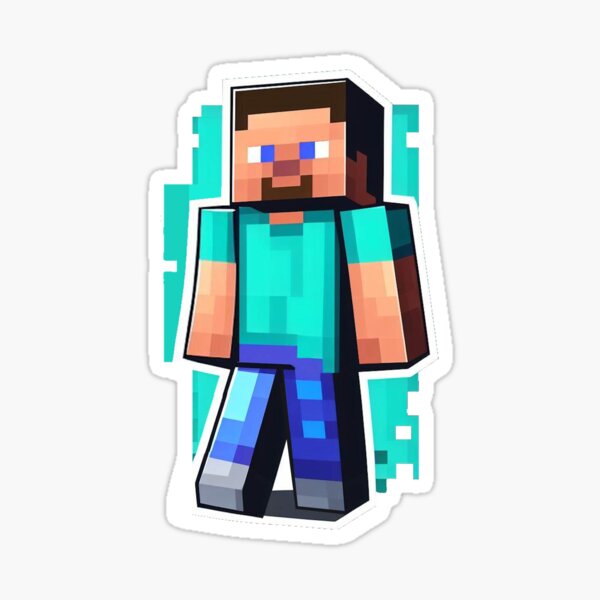 Tubbo Minecraft Skin Sticker for Sale by ChocolateColors