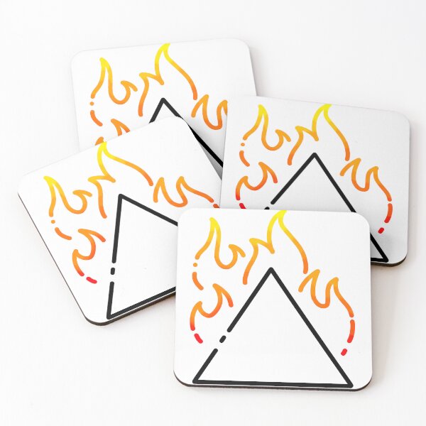 Item preview, Fire triangle designed and sold by Fangirlsleep.