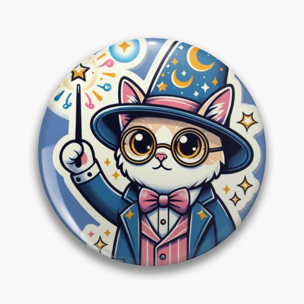 Item preview, The Wonderous Cat Wizard! designed and sold by NeatSplash.