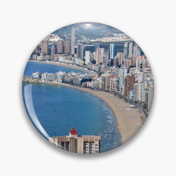 Item preview, Benidorm Skyline Cityscape Costa Blanca Spain designed and sold by AndyEvansPhotos.