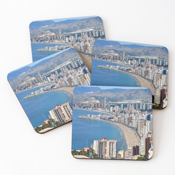 Item preview, Benidorm Skyline Cityscape Costa Blanca Spain designed and sold by AndyEvansPhotos.