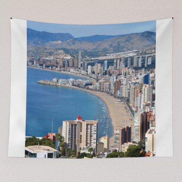 Item preview, Benidorm Skyline Cityscape Costa Blanca Spain designed and sold by AndyEvansPhotos.