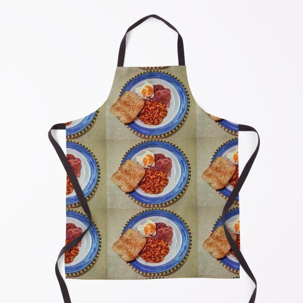 Item preview, Bacon, Eggs, Baked Beans & Toast breakfast plate designed and sold by MadaruCreations.