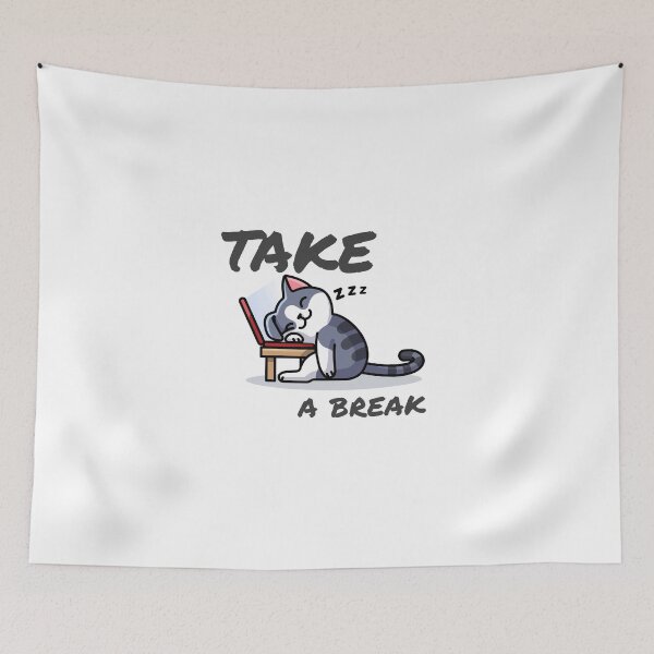 Item preview, Grey Cat | break designed and sold by CatMimiApp.