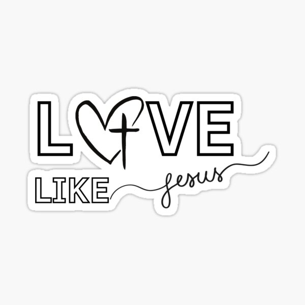 Artikel-Vorschau von Liebe wie Jesus, designt und verkauft von GbzDigital.