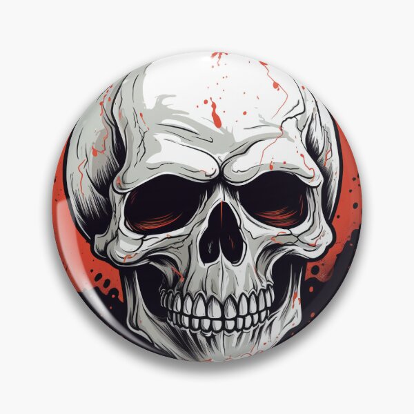 Item preview, Scary Skull: A Freaky Bone Pattern for Your Unique Style designed and sold by Ignorant-Artist.