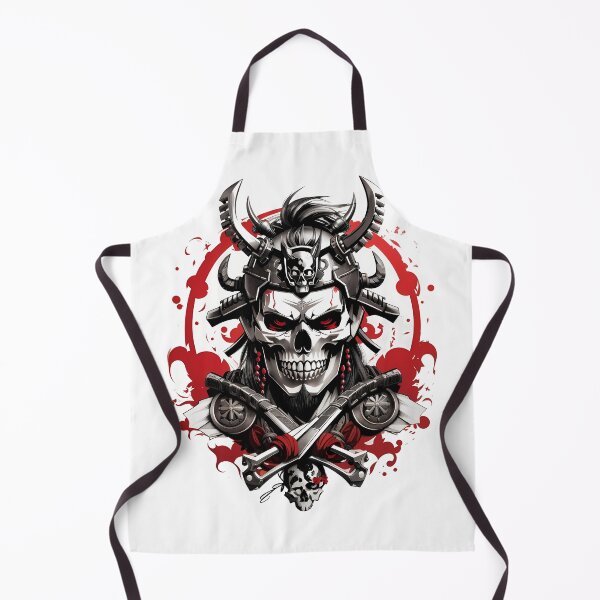 Item preview, samurai head skull designed and sold by wplamkung.