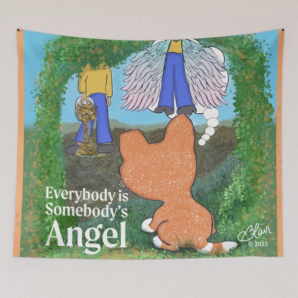 Item preview, Everybody is Somebody's Angel designed and sold by TriciaBlair3.