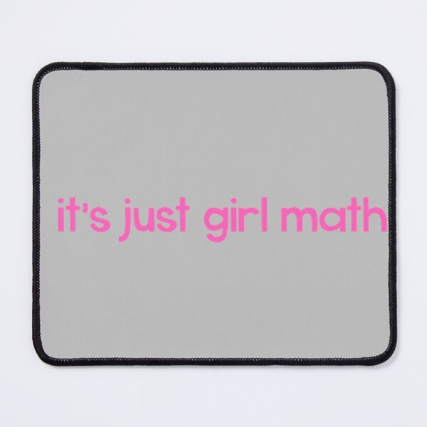 Item preview, girl math designed and sold by bluemirrorball.