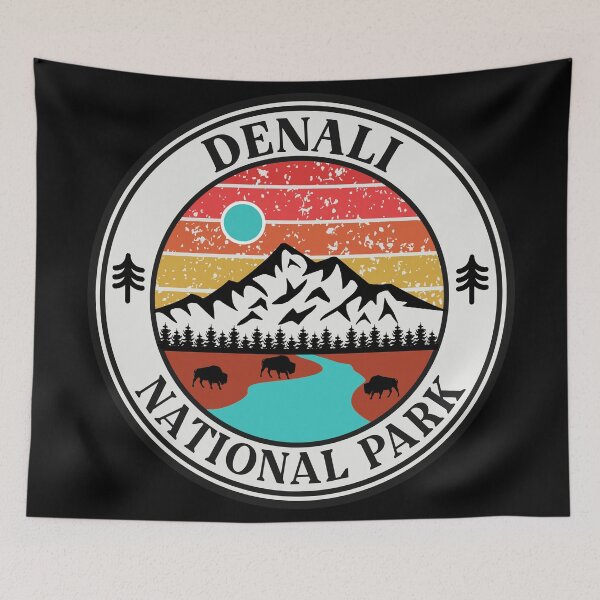 Item preview, Denali National Park-Vintage designed and sold by nature-space.