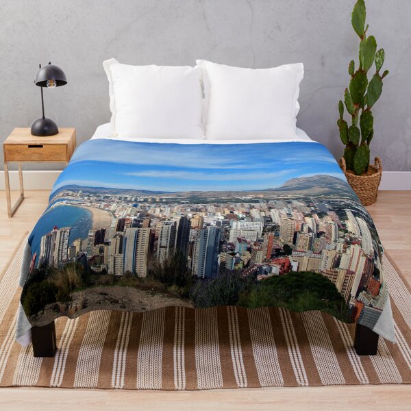 Item preview, Benidorm Skyline Cityscape Costa Blanca Spain designed and sold by AndyEvansPhotos.
