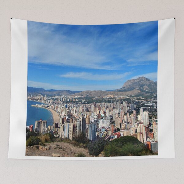 Item preview, Benidorm Skyline Cityscape Costa Blanca Spain designed and sold by AndyEvansPhotos.