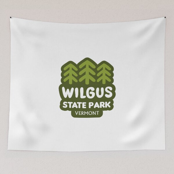 Item preview, Wilgus State Park Vermont Green Trees designed and sold by bivenart.