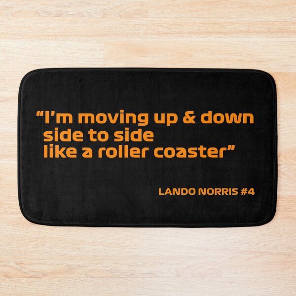Item preview, I'm moving like a roller coaster - Lando Norris #4 designed and sold by andreanastasio.
