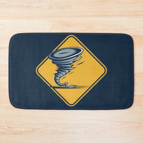 Item preview, Tornado Warning Road Sign designed and sold by FlexYourMind.