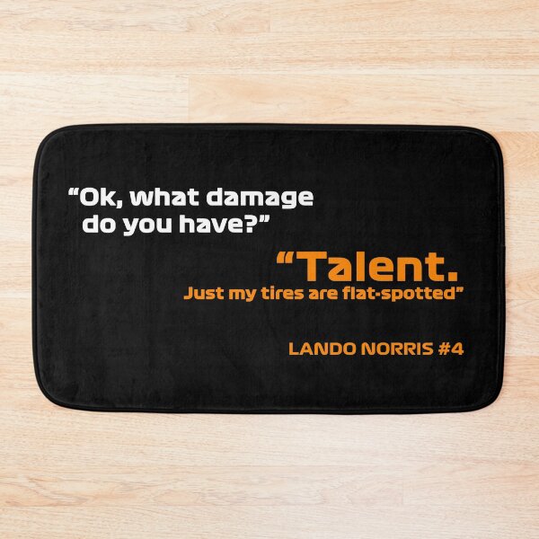 Item preview, What problem do you have? Talent - Lando Norris #4 designed and sold by andreanastasio.