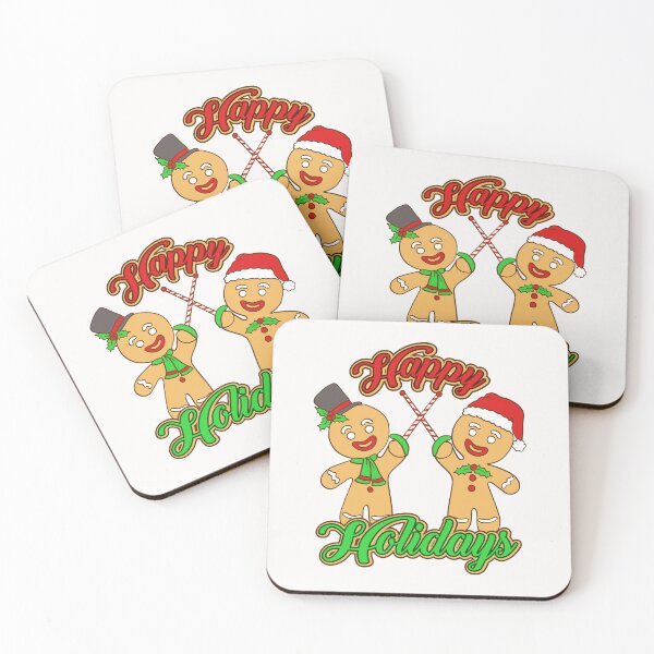 Item preview, Fencing Christmas Gingerbread Men designed and sold by jaygo.