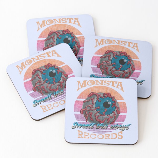 Item preview, Mnsta records designed and sold by JDHardie.