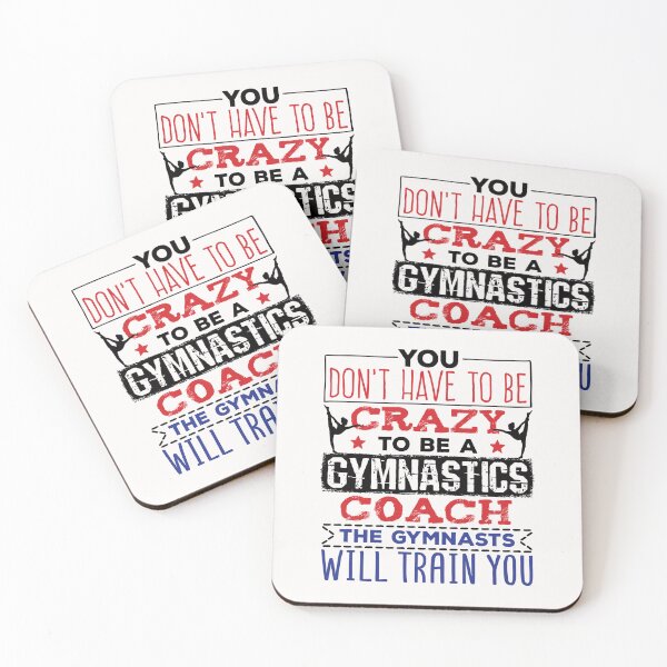 Item preview, Funny Gymnastics Coach Appreciation Crazy Quote designed and sold by jaygo.
