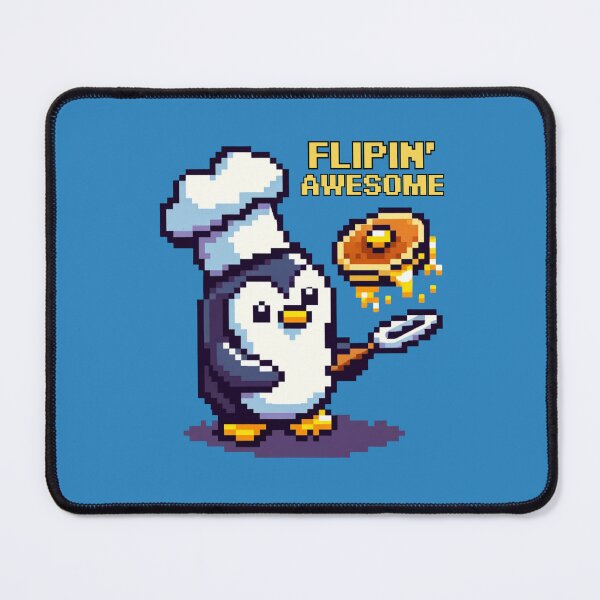 Artikelvorschau, Flippin' Awesome Chef Penguin entworfen und verkauft von PixelPunkster.