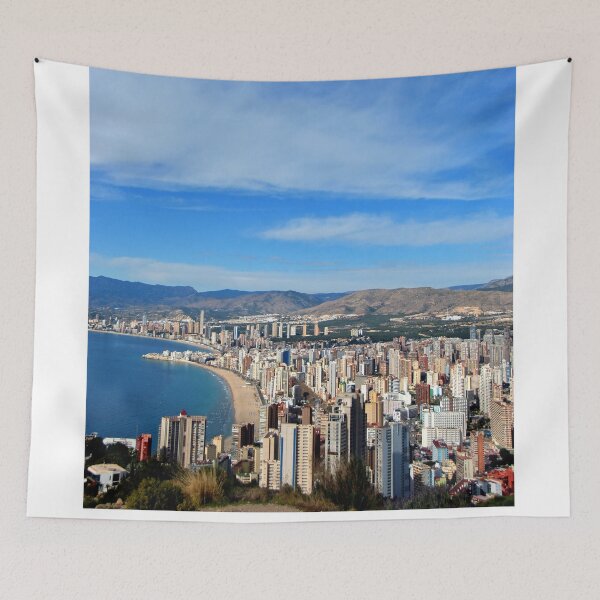 Item preview, Benidorm Skyline Cityscape Costa Blanca Spain designed and sold by AndyEvansPhotos.