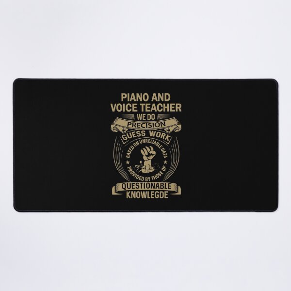 Item preview, Piano And Voice Teacher designed and sold by MiraclePitts.