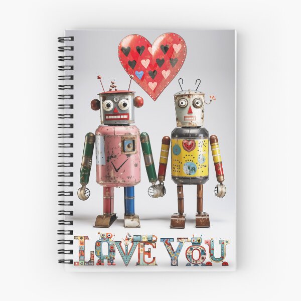 Item preview, Robot Love 01 Tin Toys designed and sold by shufti.