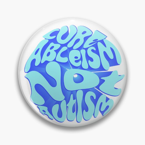 Item preview, Cure ableism not Autism designed and sold by Hekatecreation.